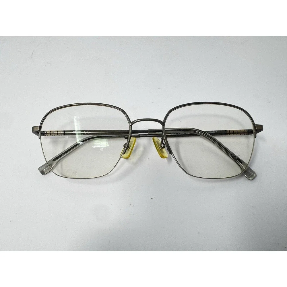 Boss 1346/F R81 Titanium Gunmetal Eyeglass Frames 54-19-145 Authentic